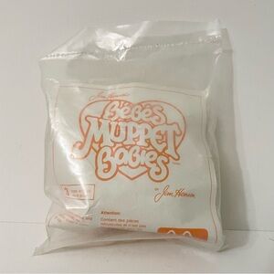 Vintage McDonald's Happy Meal Toys Muppet Babies Fozzie Bear With Horse